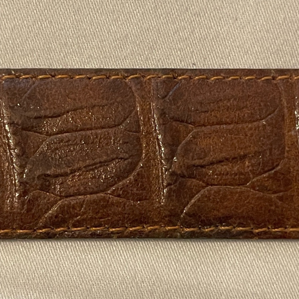 Vintage Vearii Alligator Belt - M L - Picture 5 of 7